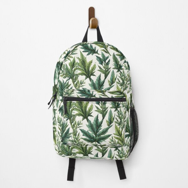 Item preview, Watercolor lush green leaves. Botanical pattern. designed and sold by My-fake-places.