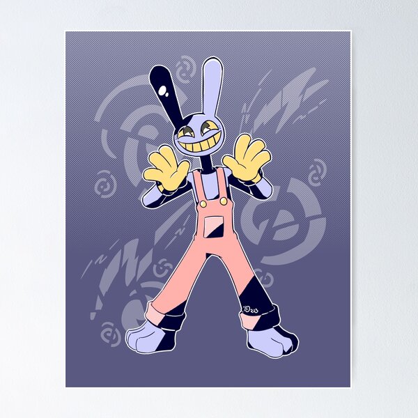 JAX THE AMAZING DIGITAL CIRCUS Poster for Sale by da-swag-shop