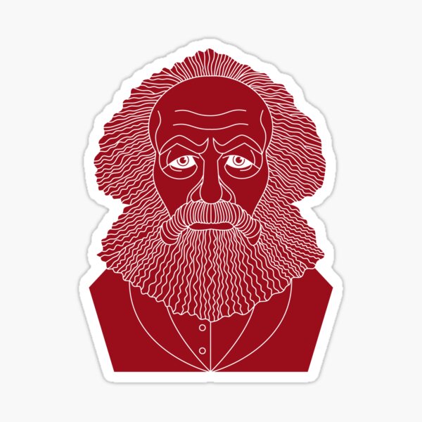 Karl Marx Sticker