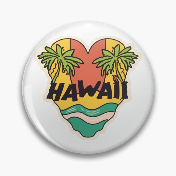 Item preview, Palmeras y playa de Hawai | Estilo de dibujo designed and sold by CircinusStore.