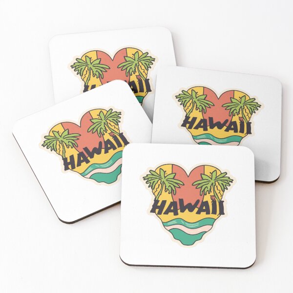 Item preview, Hawai Palm trees and beach | Drawing style designed and sold by CircinusStore.