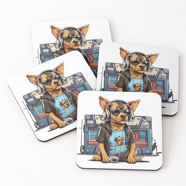 Item preview, headphone dog designed and sold by AxelBrook.