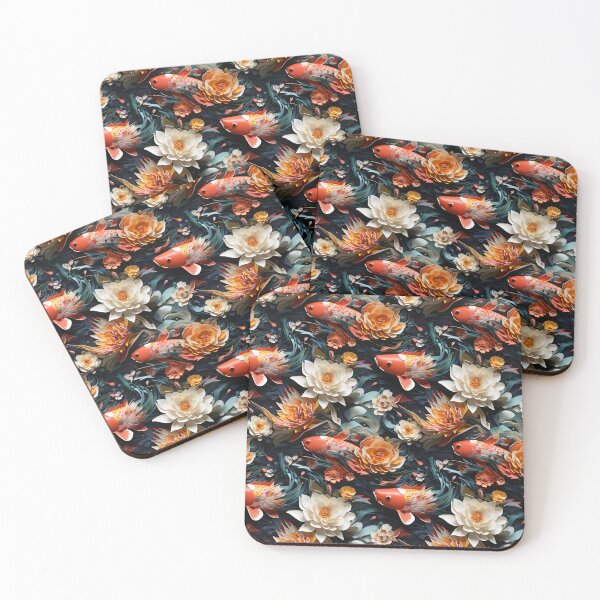 Item preview, Fish and Flora Beauty paper art designed and sold by Netroder.