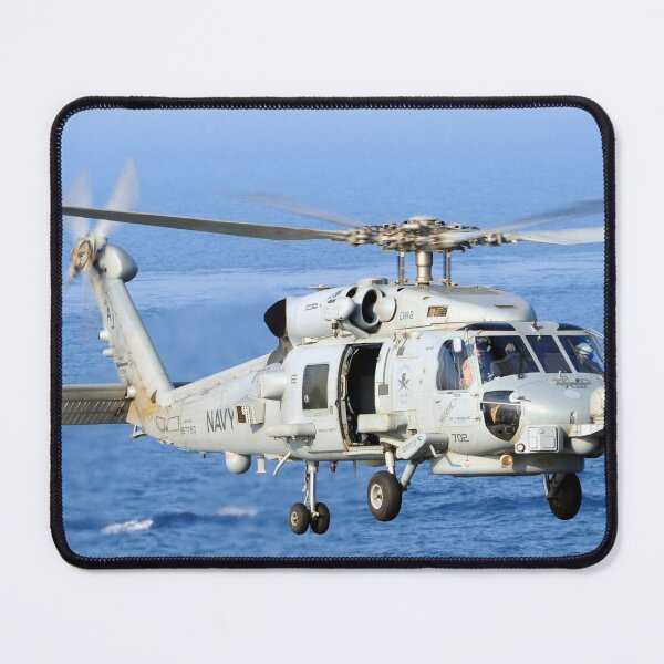 Item preview, STK108976M-An MH-60R Seahawk takes off from the flight deck of USS George H.W. Bush. designed and sold by StocktrekImages.