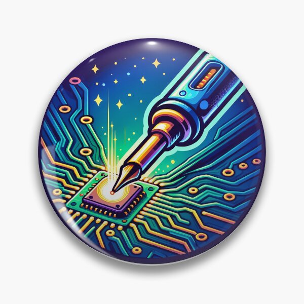 Item preview, Soldering Iron To Board - Tinkering in the Works designed and sold by Rice Rocca.
