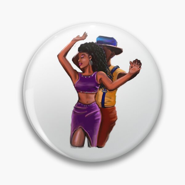 Item preview, “Black Love” couple dancing Valentine Love designed and sold by Artonmytee.