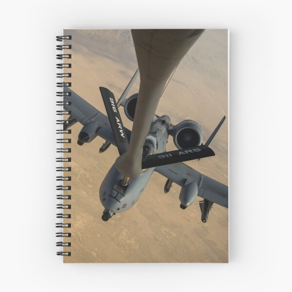 Item preview, STK108955M-An A-10 Thunderbolt II receives fuel from a KC-135 Stratotanker. designed and sold by StocktrekImages.