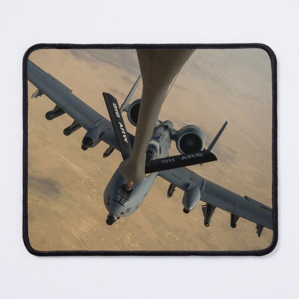 Item preview, STK108955M-An A-10 Thunderbolt II receives fuel from a KC-135 Stratotanker. designed and sold by StocktrekImages.