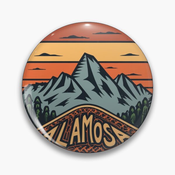 Item preview, Alamosa, Colorado | Mountains in the sunset designed and sold by CircinusStore.