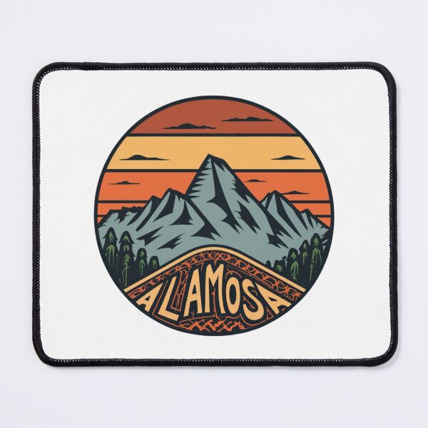 Item preview, Alamosa, Colorado | Mountains in the sunset designed and sold by CircinusStore.