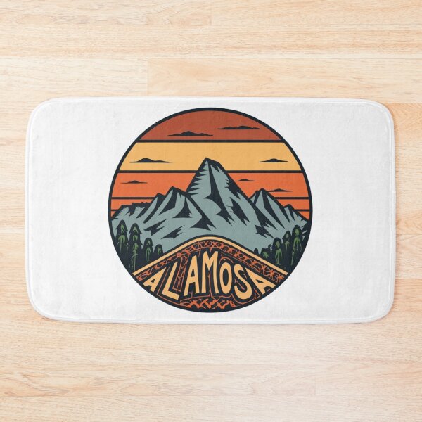 Item preview, Alamosa, Colorado | Mountains in the sunset designed and sold by CircinusStore.