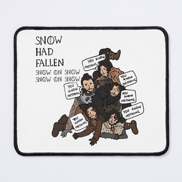 Item preview, Jon Snow Christmas designed and sold by Jennifer Grene.