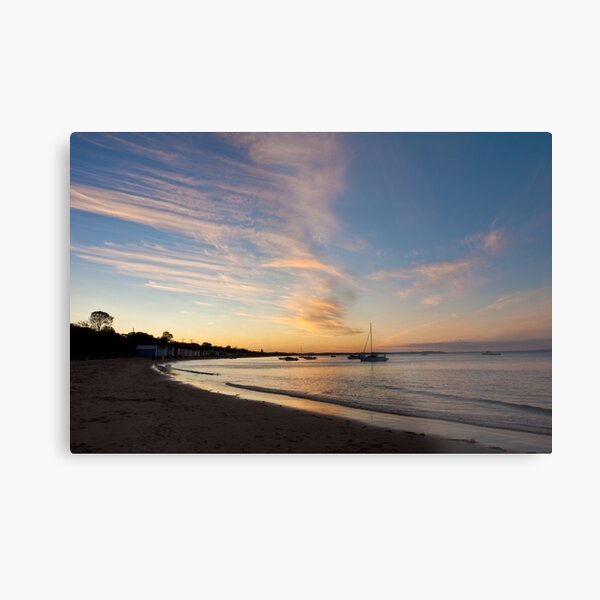 Tyrone foreshore at sunset Metal Print