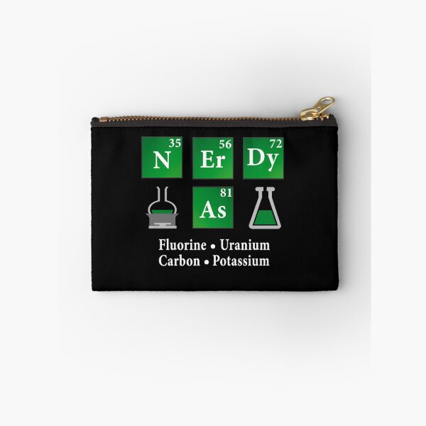 Item preview, Funny Tshirt for Nerds, Nerdy as F&ck - Periodic design designed and sold by fermo.