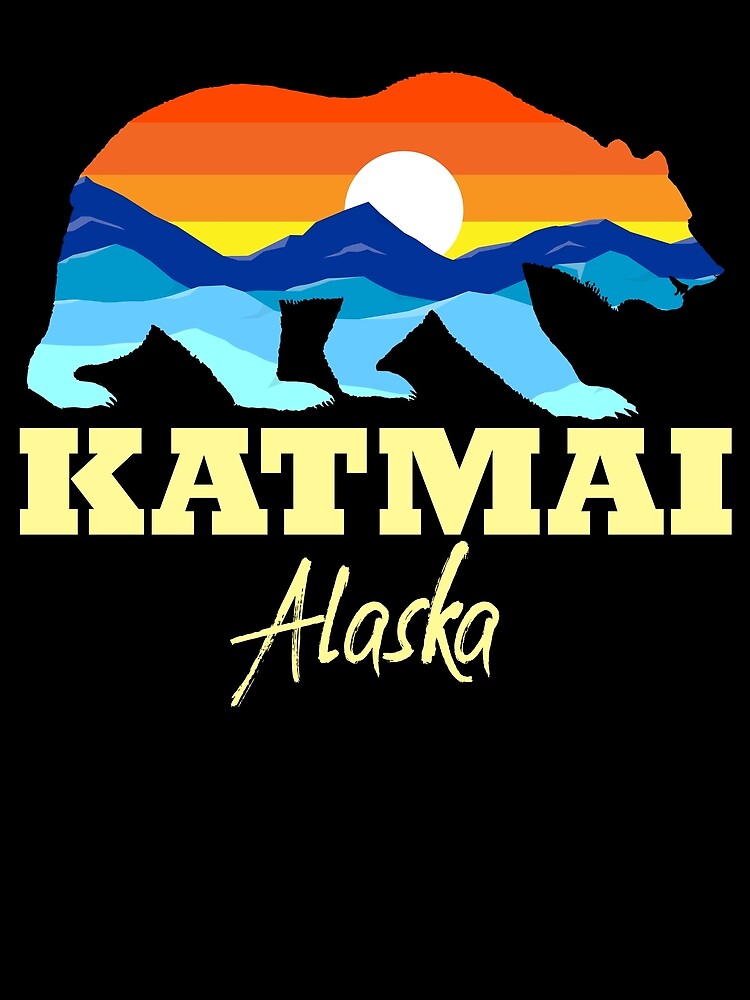Thumbnail 3 von 3, Tuch, Katmai National Park Bear Katmai Alaska Katmai Gear designt und verkauft von DynamicDesign.