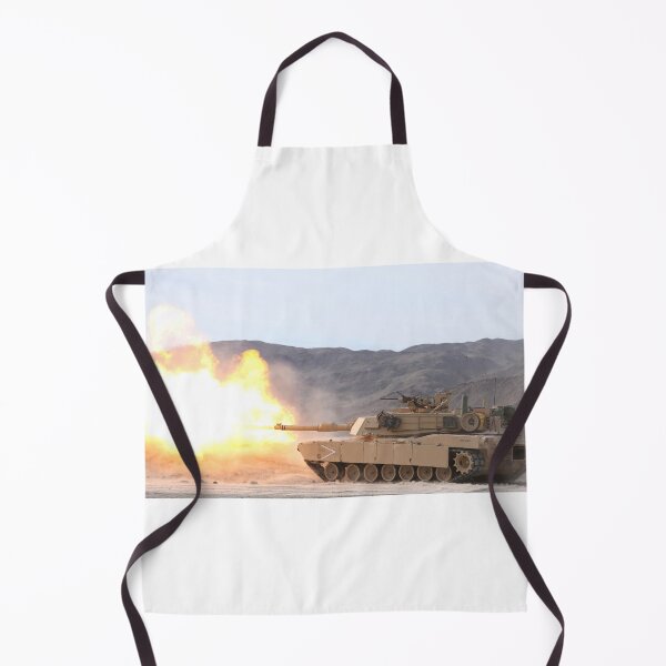 Item preview, STK108949M-An M1A1 Abrams tank fires its 120mm main gun. designed and sold by StocktrekImages.