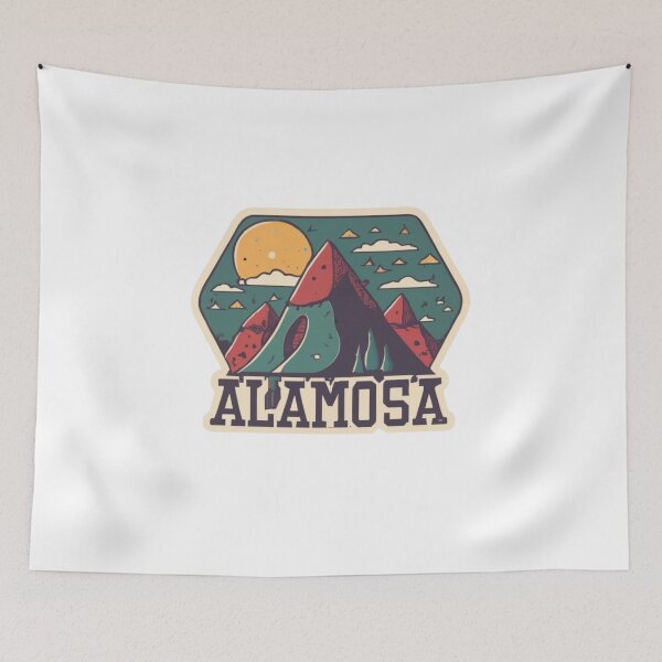 Item preview, Alamosa, Colorado | Mountains and clouds designed and sold by CircinusStore.