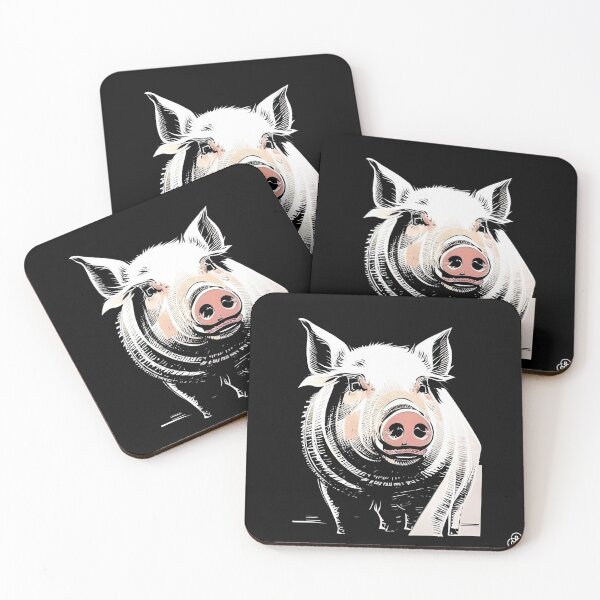 Item preview, Farm pig 017 designed and sold by RGBprints.