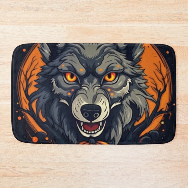 Item preview, Howling Night: Spooky Halloween Wolf designed and sold by NightshadeWolfs.
