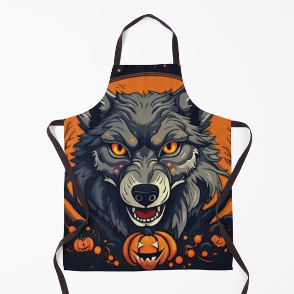 Item preview, Howling Night: Spooky Halloween Wolf designed and sold by NightshadeWolfs.