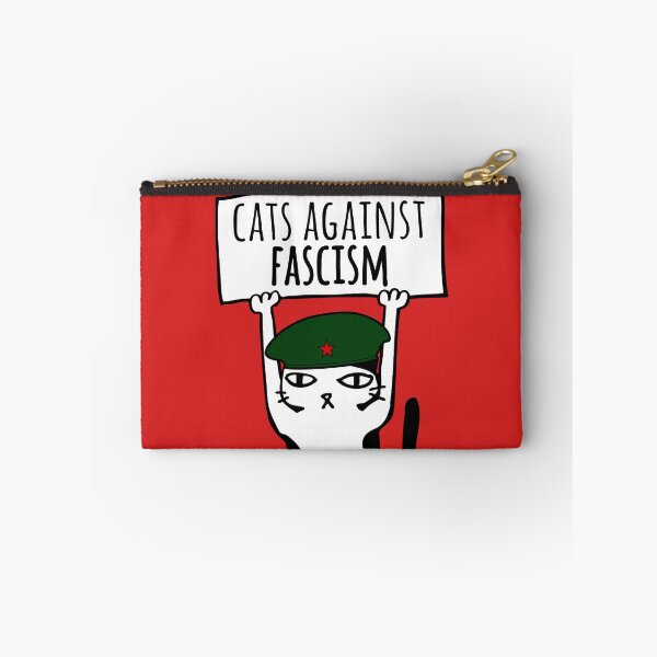 Item preview, Communist Cats Against Fascism Soviet Antifascist Meme designed and sold by fomodesigns.