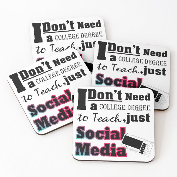Item preview, Social Media to Teach designed and sold by YokujinDesign.
