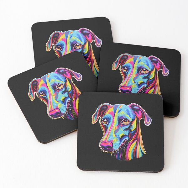 Item preview, Neon Whippet designed and sold by CUTEDOGGIEZ.