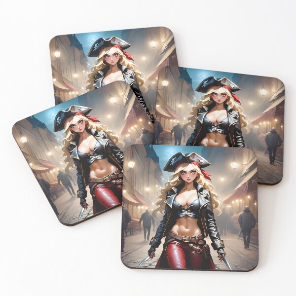 Item preview, Pirate: Female Pirate: Empowerment Icons in Digital Art designed and sold by Artedig.