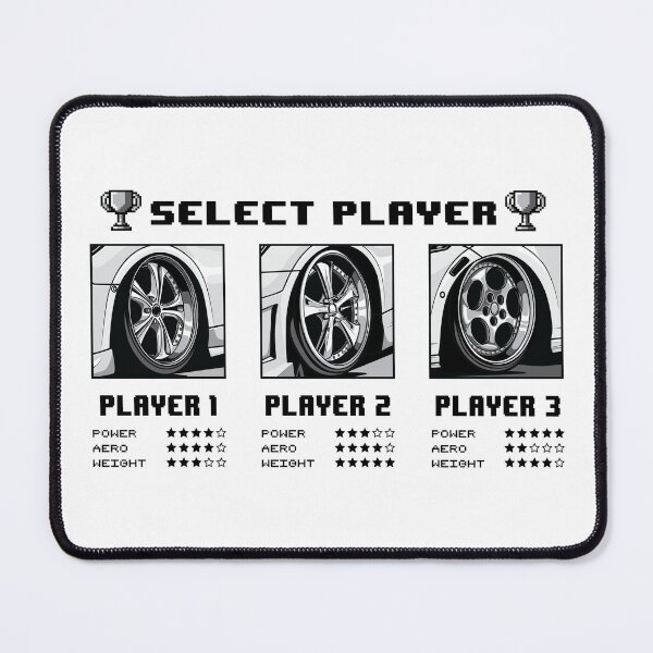 Item preview, Select Player, wheels (black) designed and sold by pjrstudio.