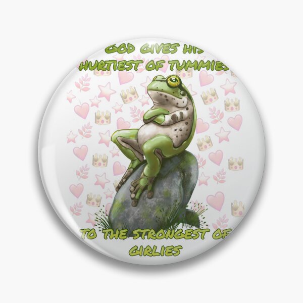 Artikelvorschau, Frosch-Memes: Der Bauch tut am meisten weh entworfen und verkauft von TrixianArt.