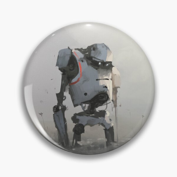 Item preview, Robot in Flowers 1 designed and sold by NinjaJo.