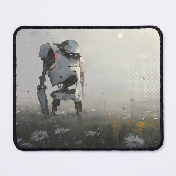 Item preview, Robot in Flowers 1 designed and sold by NinjaJo.