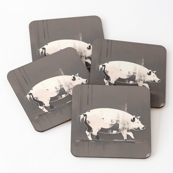 Item preview, Farm pig 018 designed and sold by RGBprints.