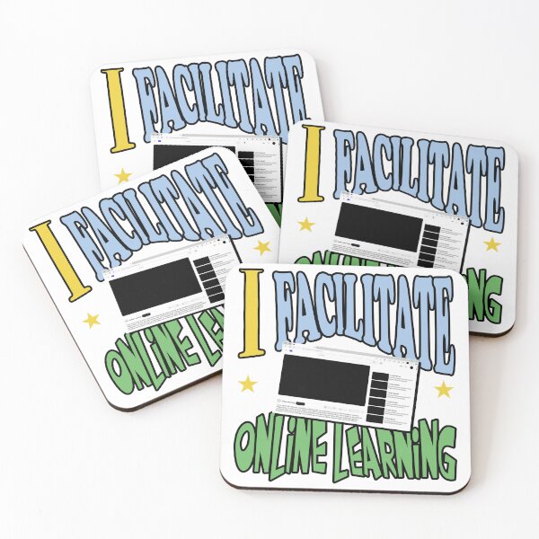 Item preview, I facilitate Online Learning designed and sold by YokujinDesign.