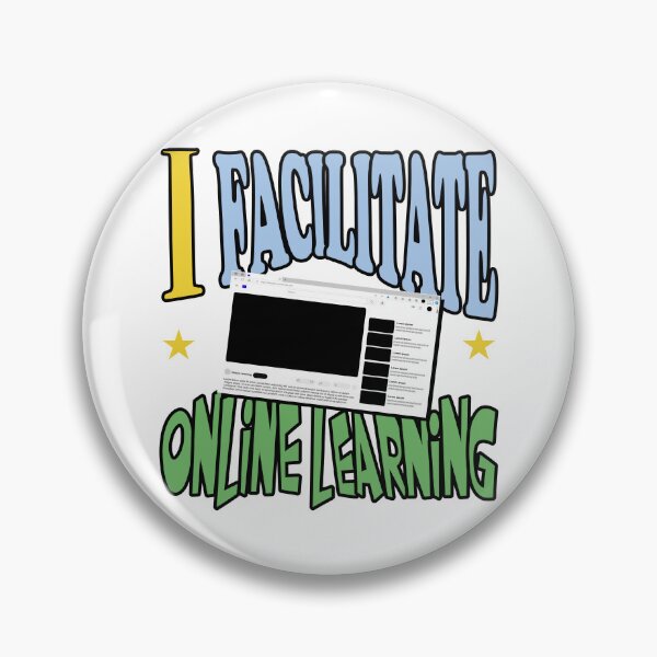 Item preview, I facilitate Online Learning designed and sold by YokujinDesign.
