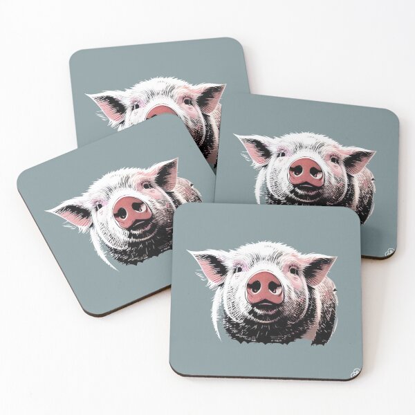 Item preview, Farm pig 019 designed and sold by RGBprints.