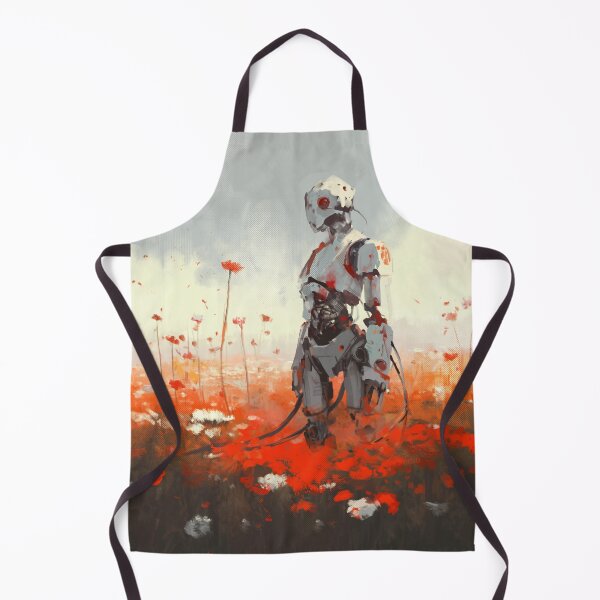 Item preview, Robot in Flowers 2 designed and sold by NinjaJo.