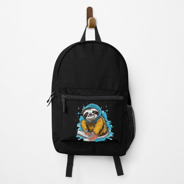 Item preview, Cute sloth in big sneakers - His smile is irresistible designed and sold by WallGemsArt.