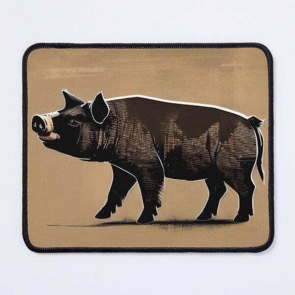 Item preview, Farm pig 020 designed and sold by RGBprints.