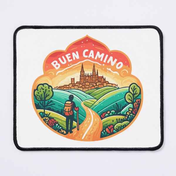 Item preview, Camino de Santiago - Shirt, Hat, Button, Pin, Sticker, etc designed and sold by cloudhiker.