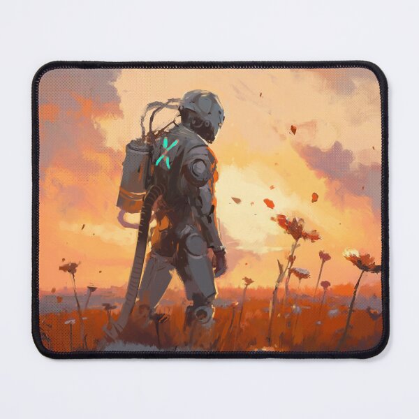 Item preview, Robot in Flowers 3 designed and sold by NinjaJo.