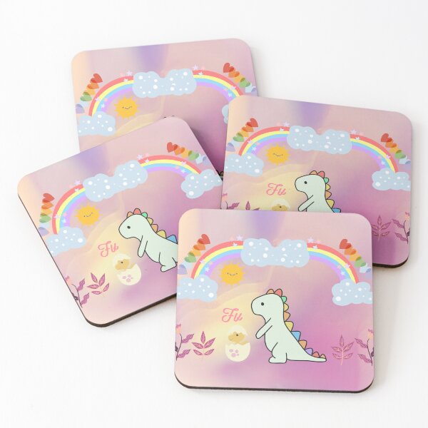 Item preview, Rainbow Dinosaur designed and sold by Fearepixeuhv.