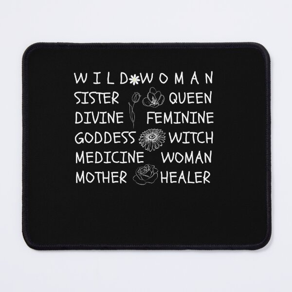 Item preview, Wild Woman Sister Queen Divine Feminine Goddess Witch Medicine Woman Mother Heale designed and sold by stylechoc.