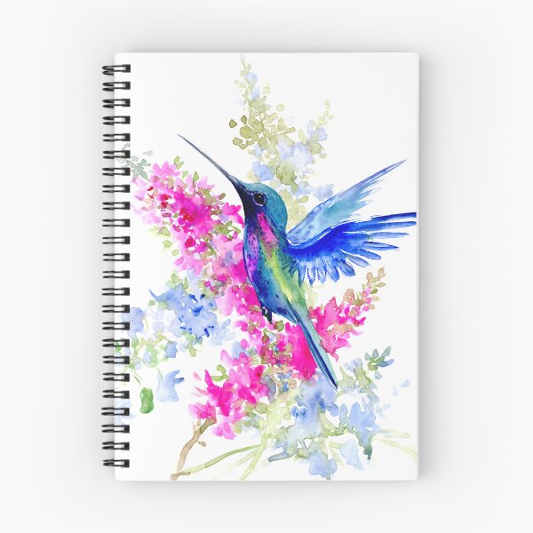 Item preview, Blue, Dreamy Hummingbird designed and sold by surenart.
