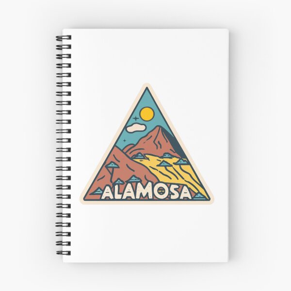 Item preview, Alamosa, Colorado | Mountain landscape in triangle designed and sold by CircinusStore.