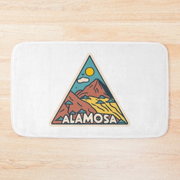 Item preview, Alamosa, Colorado | Mountain landscape in triangle designed and sold by CircinusStore.