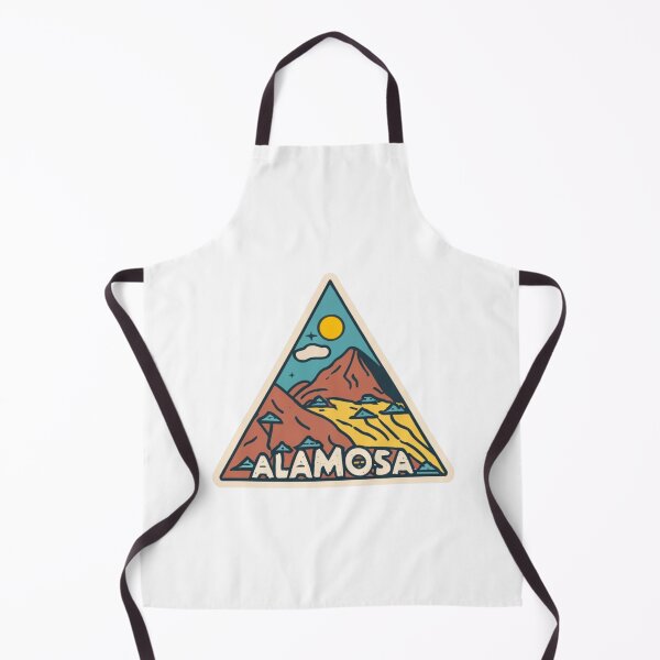 Item preview, Alamosa, Colorado | Mountain landscape in triangle designed and sold by CircinusStore.