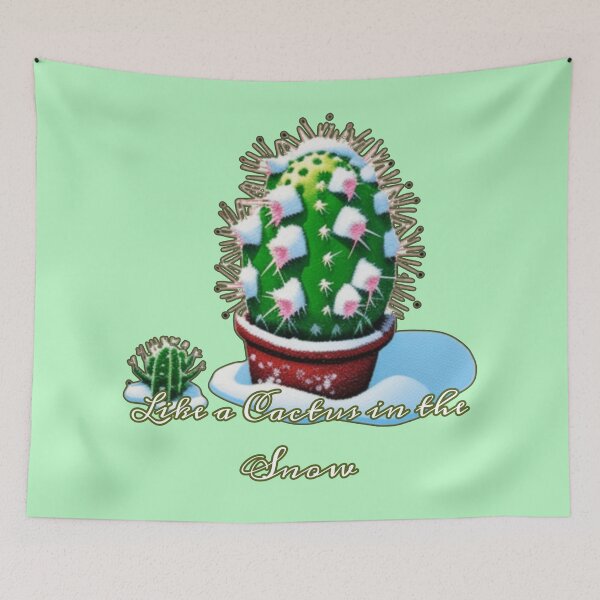 Item preview, Like a Cactus in the snow  designed and sold by Roxburylane.