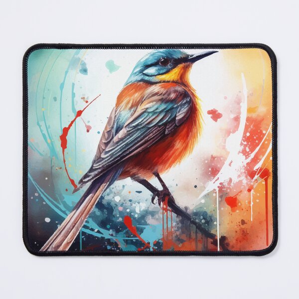 Item preview, Bird songbird colorful designed and sold by Andrea-Design.
