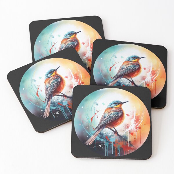 Item preview, Bird songbird colorful designed and sold by Andrea-Design.